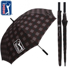 PGA 75 자동 체스 브라운 우산