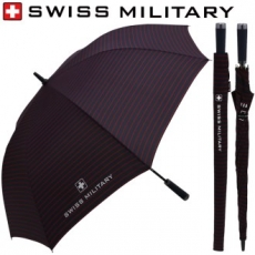 스위스밀리터리 70 자동 레드 스트라이프 우산