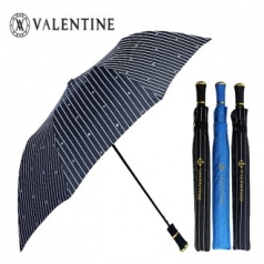 VALENTINE 2단58*8 폰지마린스트라이프 우산