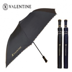 발렌타인 2단우산 58*8k 폴리엠보 체크 바이어스 우산