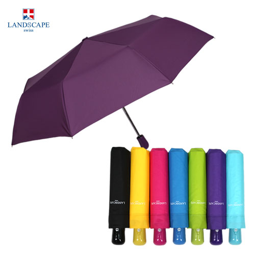 랜드스케이프 우산 3단 전자동 솔리드 3단 자동 우산