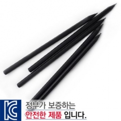 흑목 육각 미두 연필 (컬러 인쇄가능)
