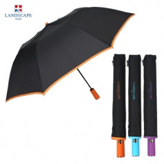 랜드스케이프 우산 2단 컬러 바이어스 2단 우산