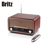 브리츠 BZ-T7800 Bluetooth Antique Audio {올인원 오디오시스템, CD,USB,FM 라디오 가능}