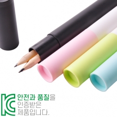 원목양절연필 바닐라원통5P세트