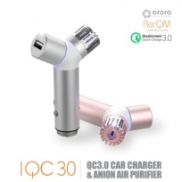 리큐엠 QCC-IQC30 차량용 고속충전 음이온 공기청정기