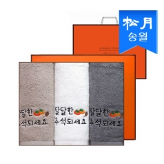 송월 달달한추석 3매 선물세트+쇼핑백 s