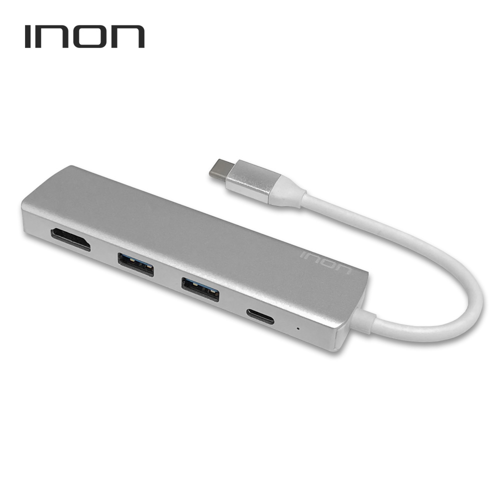 아이논 USB C타입 to 3.0 4포트 with HDMI 허브 IN-UH110C