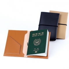 클래식 레더 여권지갑, 다양한 수납 실용적인 여권지갑