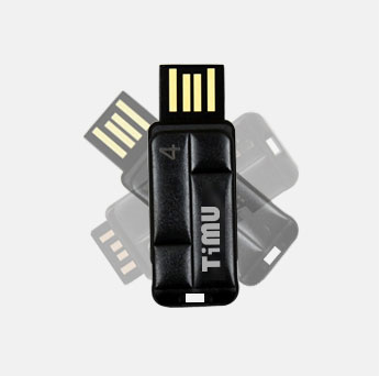 [티뮤]와플 슬라이드 스윙 USB 메모리 64G