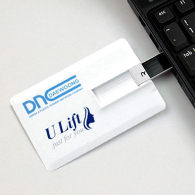 [티뮤]카드형 홍보용 USB 메모리 8G