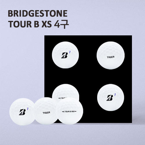 브릿지스톤 TOUR B XS 4구 타이거 우즈
