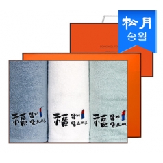 송월 새해복전등 3매세트+쇼핑백 s