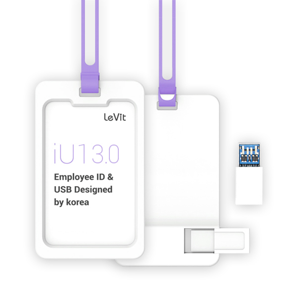 레빗 iU1 사원증 카드홀더 3.0 USB 64GB