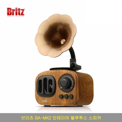 브리츠 BA-MK2 엔틱 인테리어 블루투스 라디오 스피커