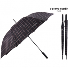 피에르가르뎅 심플 체크 장자동 우산