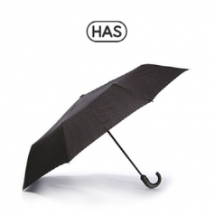 [HAS]헤즈 3단 J형 완전 자동 우산_HS3JA3860(HERRINGBONE)