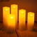 LED 촛불 무빙 캔들 무드등 5개 세트 JH-066