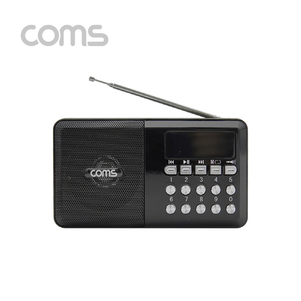 COMS YX974 휴대용라디오 MP3 효도라디오