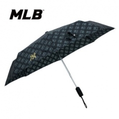MLB 3단전자동 원형로고 우산