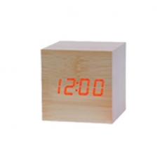 LED시계 (연브라운) 탁상시계 인테리어시계