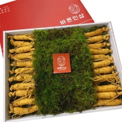 데오슈퍼팜 국내산 6년근 원수삼 바른인삼 상자 선물세트 1kg(20-22뿌리)+쇼핑백