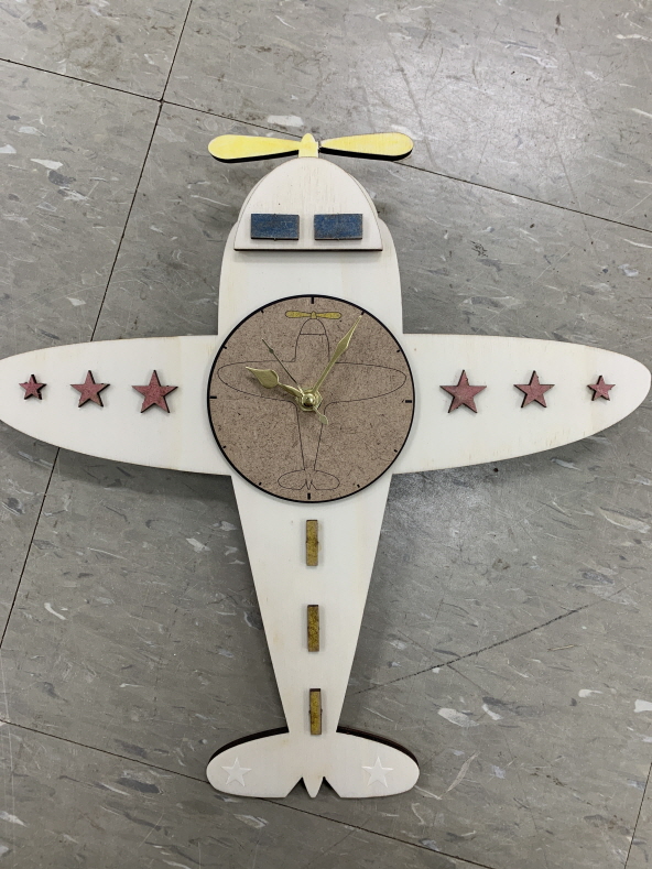 DIY나만의시계(비행기시계)