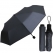 무표 3단 수동 블랙 메탈 우산