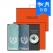 송월  타올 시계 선물세트 (에이스 150G2p +욕실 시계 1p) +쇼핑백 s