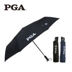 PGA 무지 3단 70 완전자동 우산