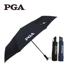 PGA 무지 3단 완전자동 우산