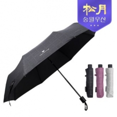 송월  우산 카운테스마라 3단 엠보체크 55 우산