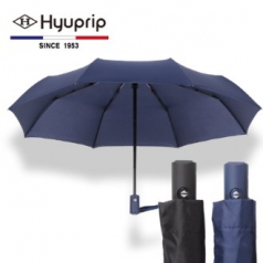 협립 3단 모던 완전자동 우산 (블랙 / 네이비)