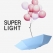 슈퍼라이트 3단 초경량 수동 양우산-암막 자외선 차단 (UPF 50+)