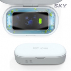 스카이LAB 케어 UV300 스마트폰 자외선 살균기 화이트