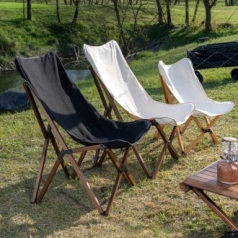 CD587 네이쳐 원목 캠핑 낚시 의자 휴대용 의자