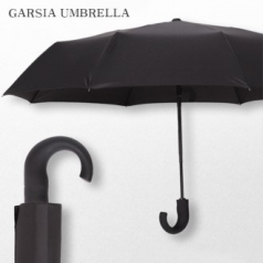 가르시아 3단 초고밀도 300T 블랙 곡자 완전자동 우산, 양산