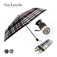 기라로쉬 3단 뉴클래식 체크패턴 수동 우산