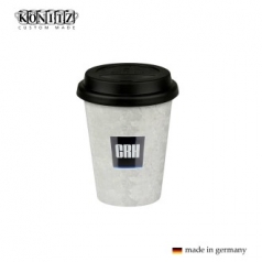 독일 코니츠 머그컵 콘크리트효과 로고 인쇄 M012