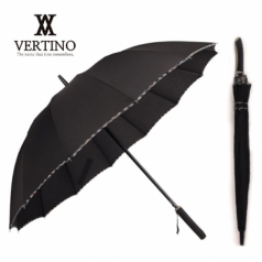 베르티노 60 14K 무지 검정 자동 우산