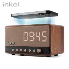 인켈 15W 고속 무선 충전 시계 블루투스스피커 라디오ARIA