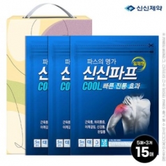 [ 선물세트] 신신제약 신신파프 (쿨) 5매 3P