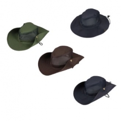 매쉬 사파리모자, 버킷햇, 작업모자, 창넓은 모자