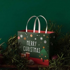 메리 크리스마스 쇼핑백 매직 기프트 선물포장 종이가방