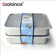 [쿠비녹스] 스텐레스 냉동 냉장 보관용기 2-4호 CO-56- 24
