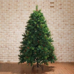 크리스마스 중형 전시트리 열매 솔잎 트리 210cm