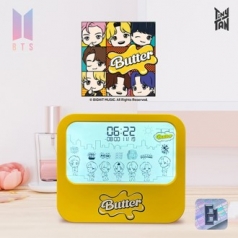 방탄소년단 BTS 굿즈 버터 애니메이션 LED 탁상시계 알람시계