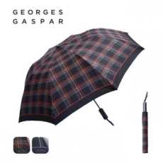 조지가스파 2단 타탄체크 우산