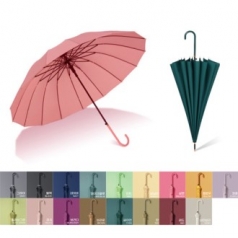파스텔 장우산 고급 경량우산 튼튼한 우산 16K (17가지색상)
