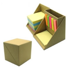 큐브 포스트잇, 접착메모지 연필꽂이, 접착메모지 박스형 디스펜서